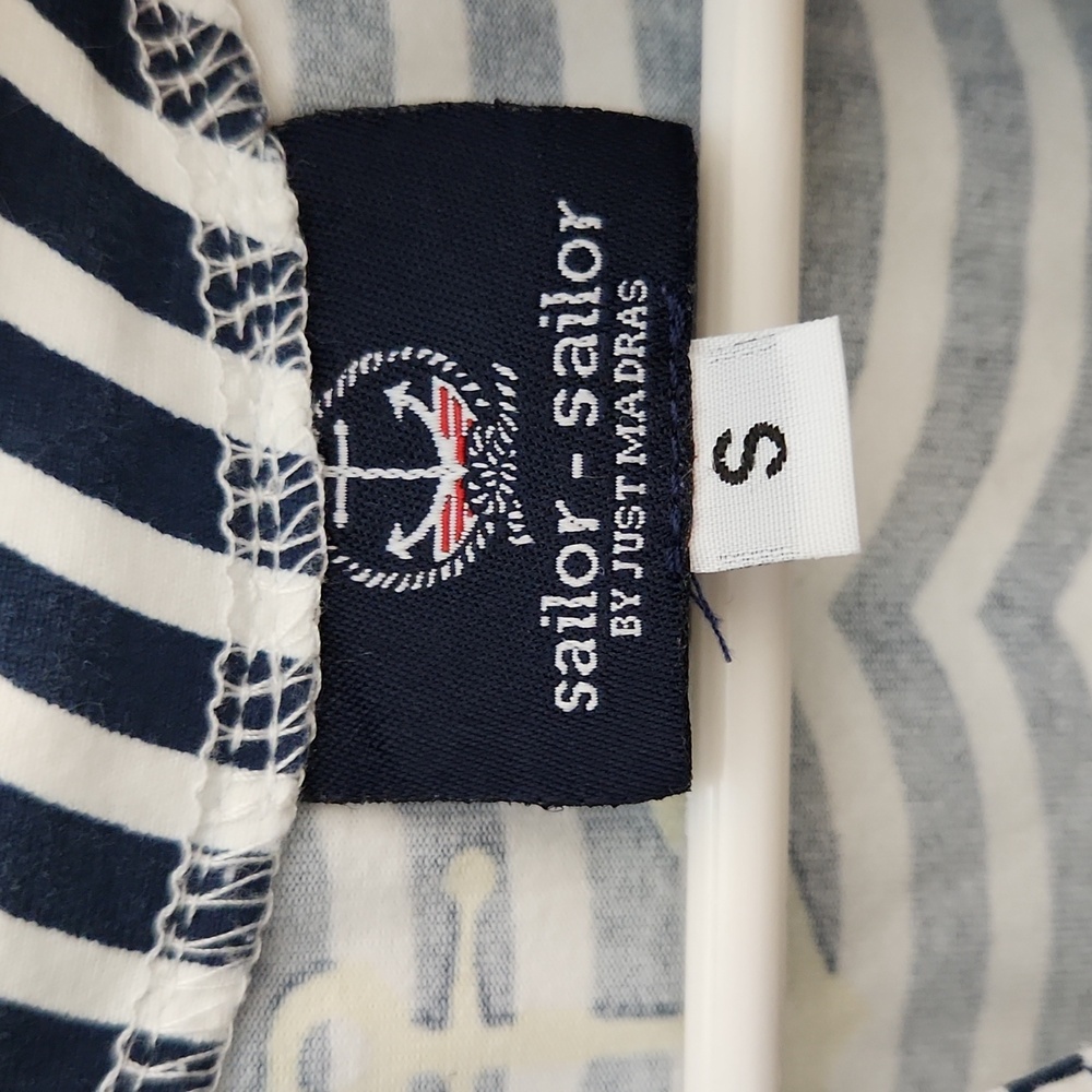 Sailor - Sailor By Just Madres Seaport Shift Dress Size Small - Picture 5 of 14